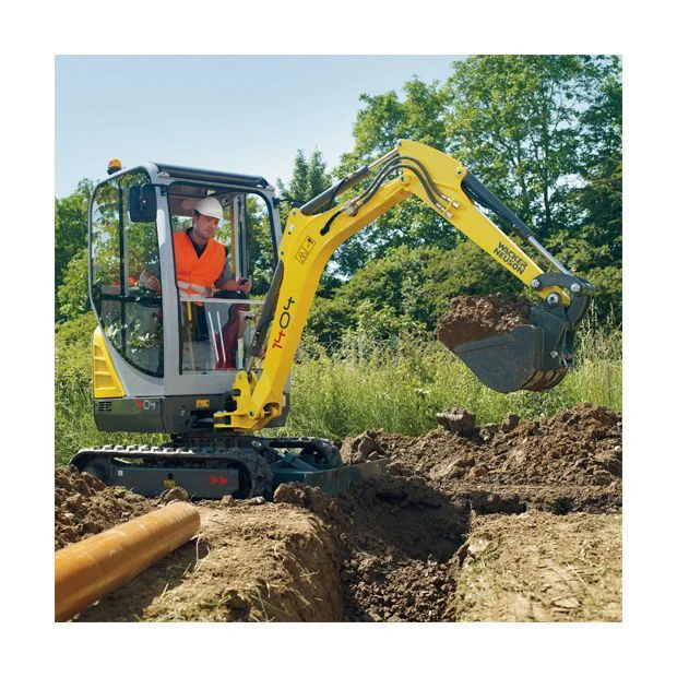 Alquiler Excavación Miniexcavadora Wacker Neuson