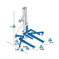 Diagrama elevador carga Genie sla25