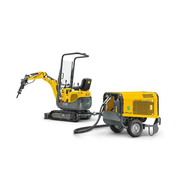 Miniexcavadora Wacker Neuson alquiler online