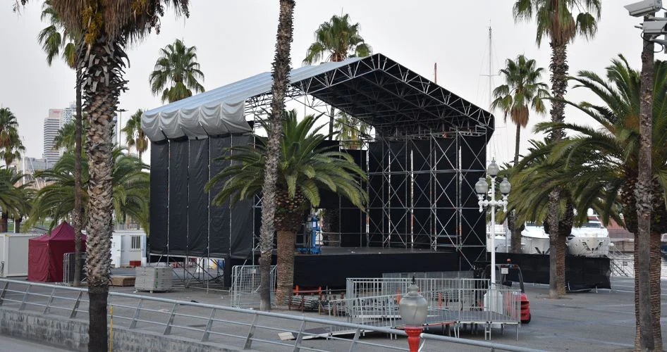 Alquiler Escenario Eventos - La Mercè 2019