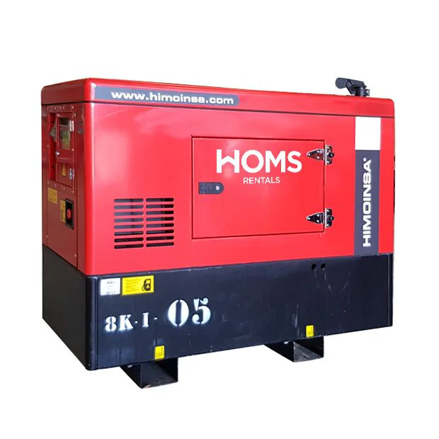 Vídeo de Generador eléctrico 8 kvas para eventos himoinsa HYW-8 T5