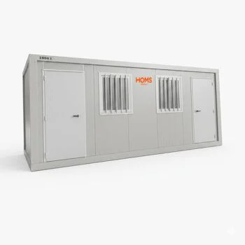 Caseta Prefabricada Oficina para Eventos – 2,35 m x 6 m