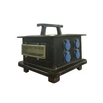 Alquiler Cuadro monofásico (6 tomas schuko) 3500 w cada dos tomas