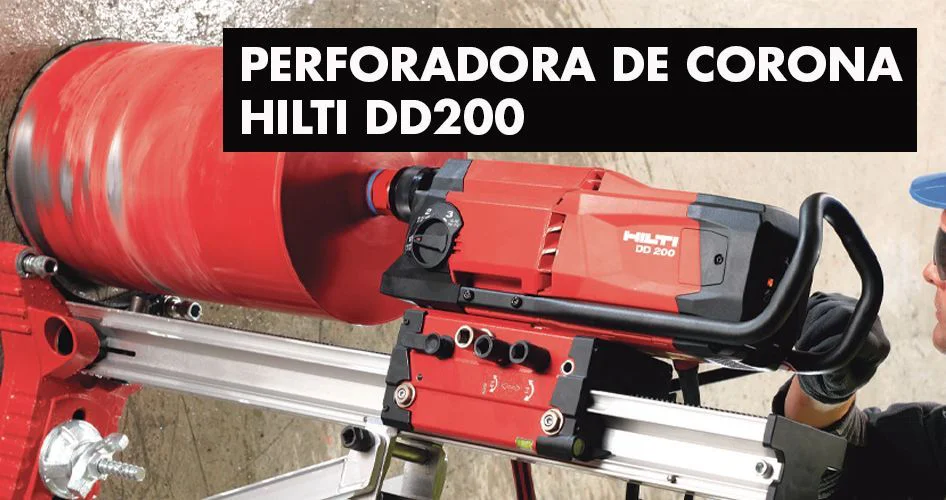 Perforadora de Corona Hilti DD200