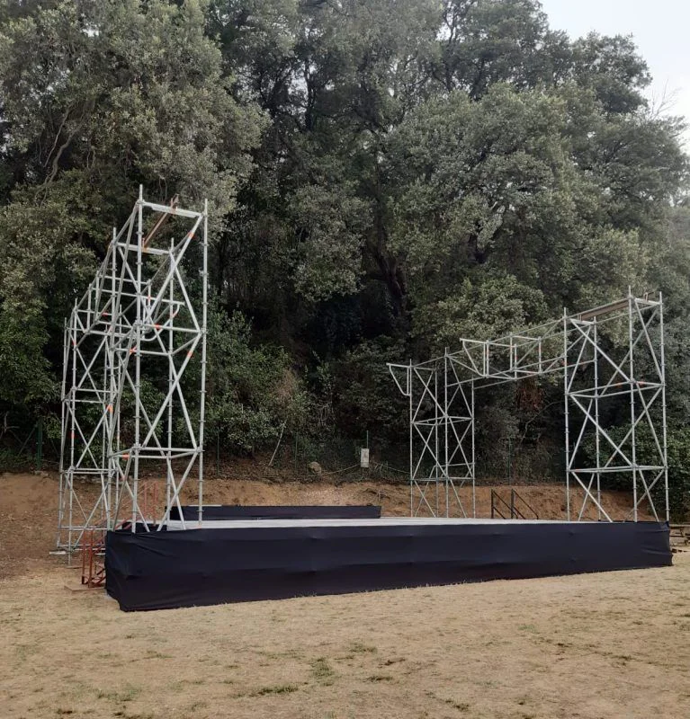 Alquiler estructuras para eventos
