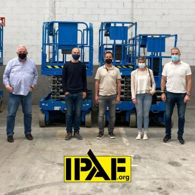Certificado IPAF formador de operarios de plataformas elevadoras