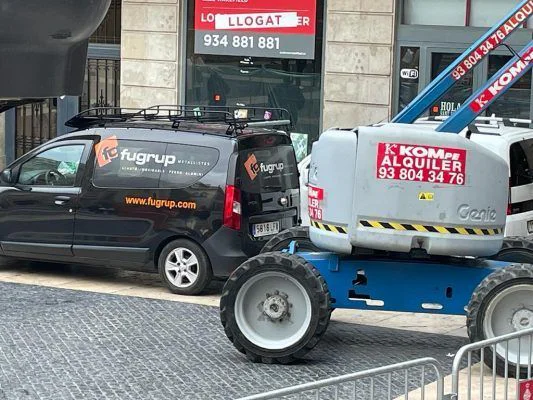 Alquiler plataformas elevadoras Pesebre Barcelona
