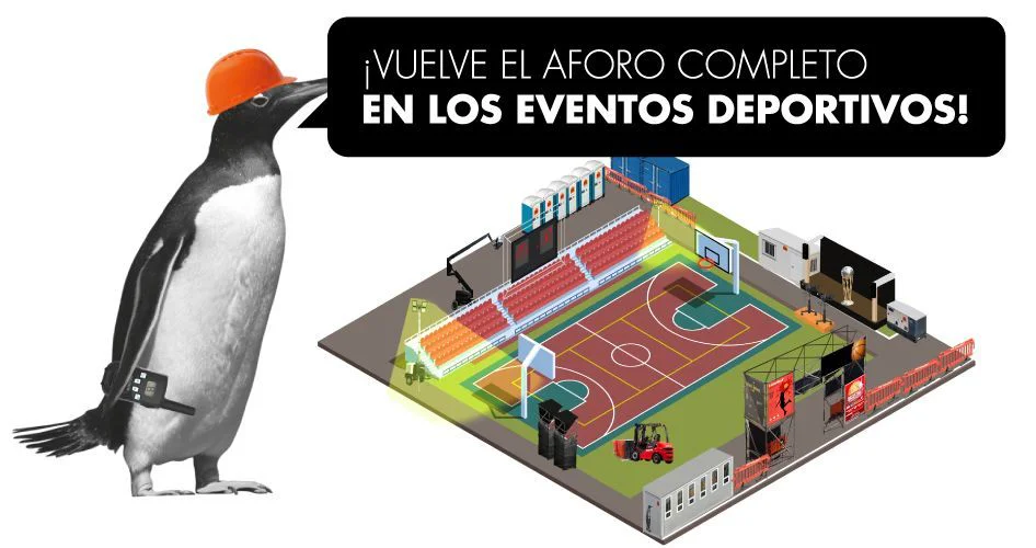 ¡Vuelve el aforo completo en los eventos deportivos!
