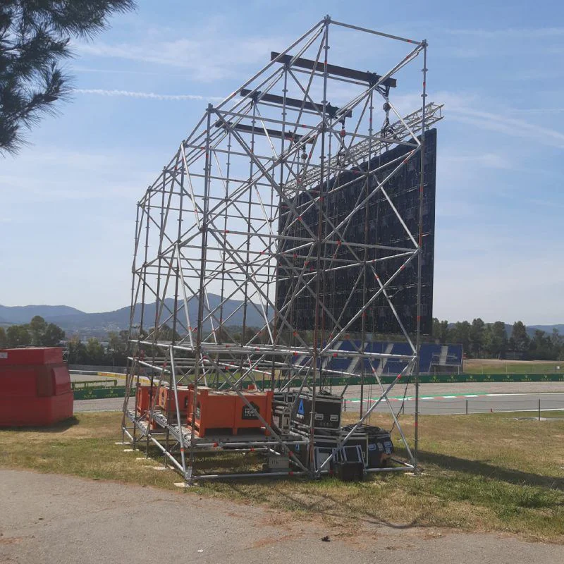 estructuras eventos montmelo