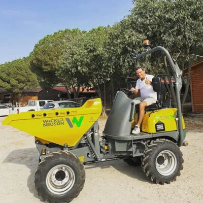 dumper eléctrico 