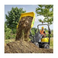 Alquiler Dumper 1500 kgs con tolva elevable eléctrico
