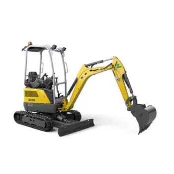 Mini excavadora 1700 kgs eléctrica Alquiler