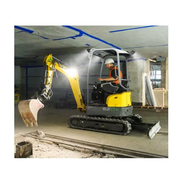 Mini excavadora 1700 kgs eléctrica Wacker Neuson Zero Tail EZ17e
