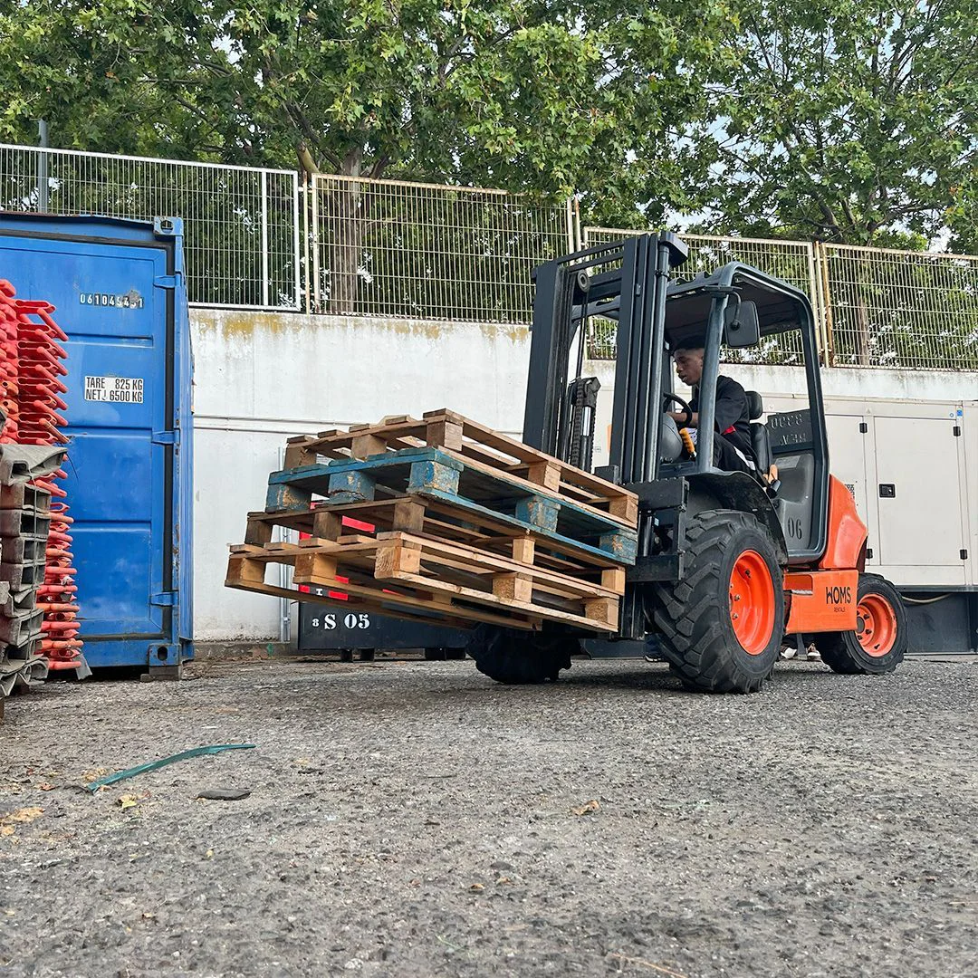 Curso de carretilla todo terreno