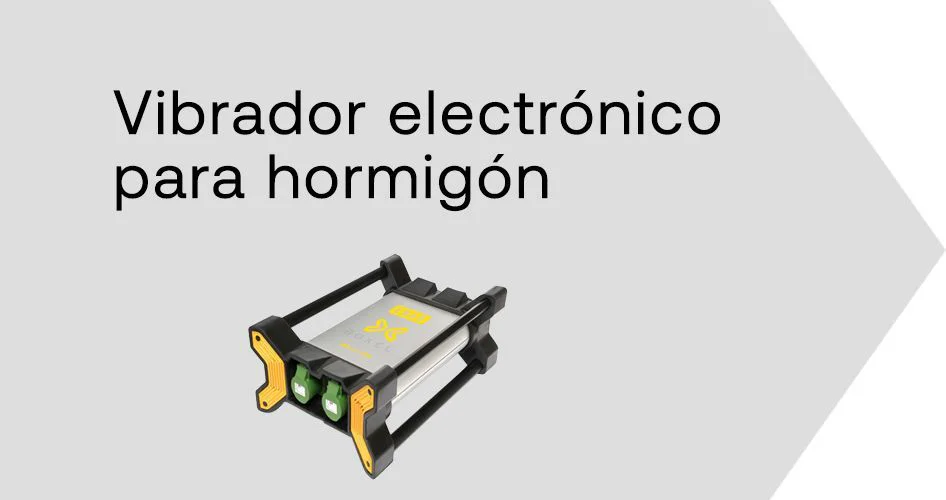 vibrador electrónico para hormigón