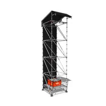 Andamio torre PA para eventos
