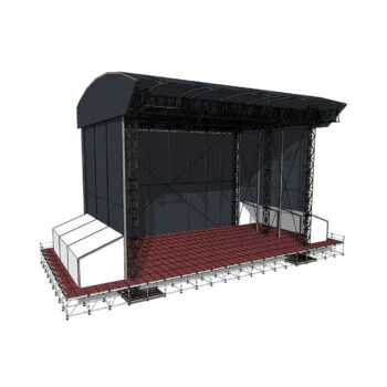Escenario Tower con cubierta