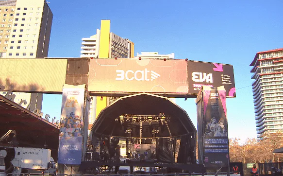 Escenario Orbit La Marató de TV3