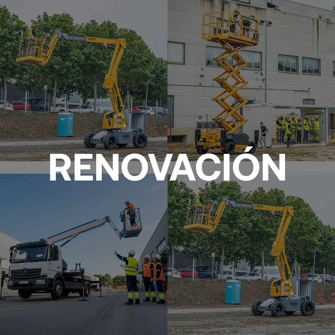 Curso de formación de plataforma tijera + brazo o brazo + plataformas sobre camión