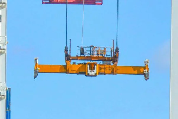Pinzas elevadoras puente grúa