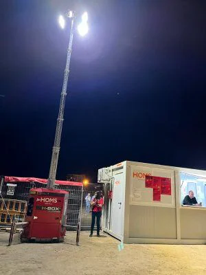 alquiler torre iluminación