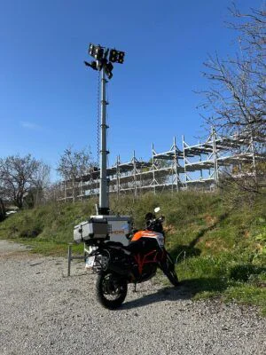 torre de iluminación