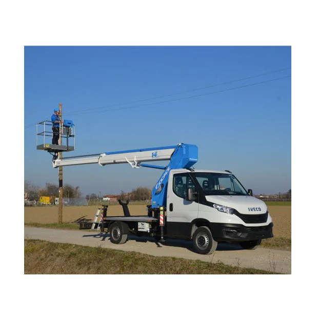 Camión cesta Socage 14T SPEED alquiler 14m alcance