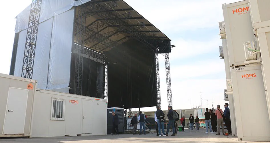 alquiler escenario tower