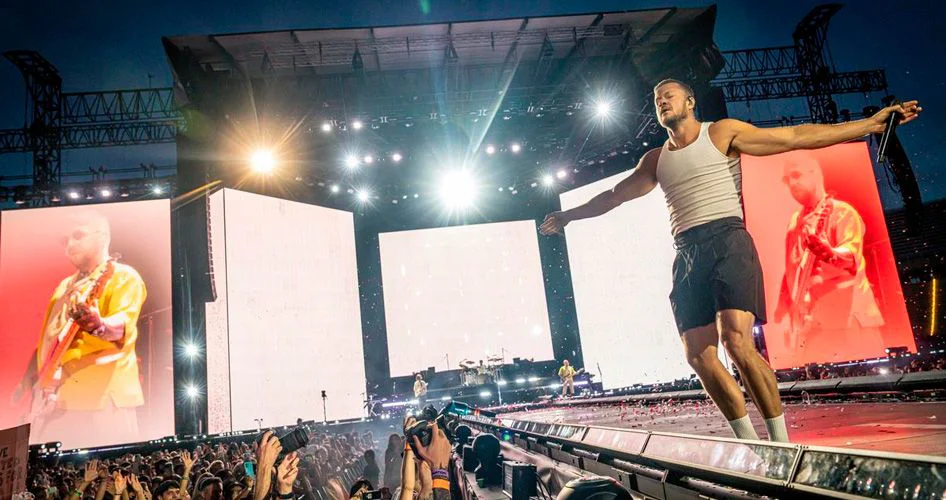 alquiler escenario tower imagine dragons