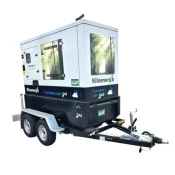 Grupo electrógeno de gas super insonorizado 40 kVA