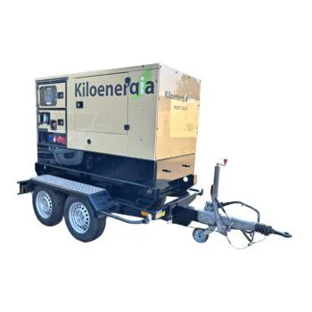 Grupo electrógeno 50 kVA super insonorizado para eventos e industria