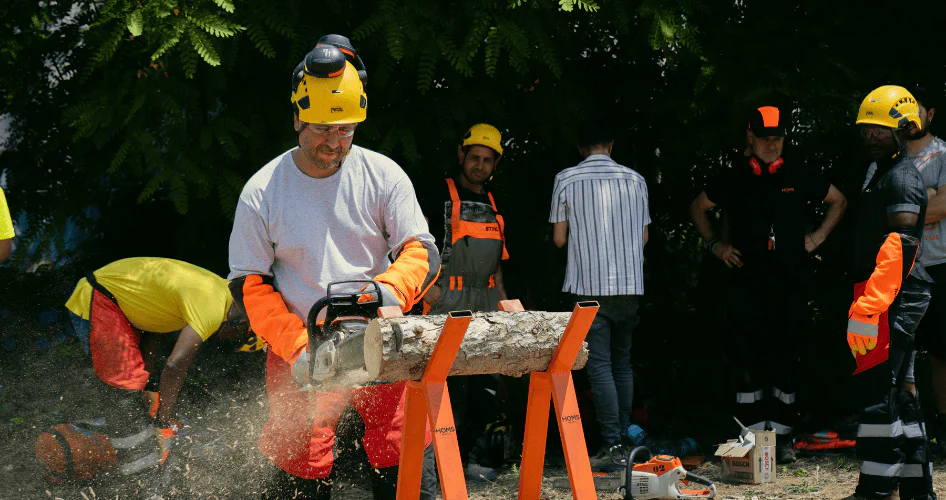 curso de motosierra