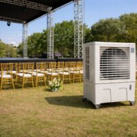 Uso Climatizadores evaporativos para eventos