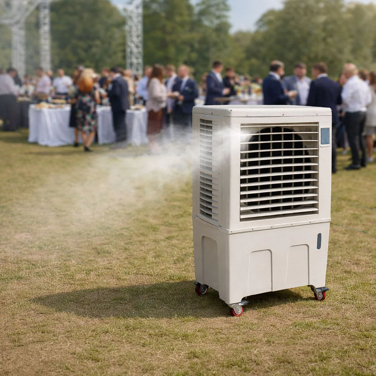 Uso Climatizadores evaporativos para eventos