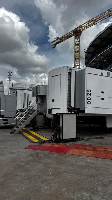 Suministro eléctrico para el TV compound de ‘El Clásico’ | 2026