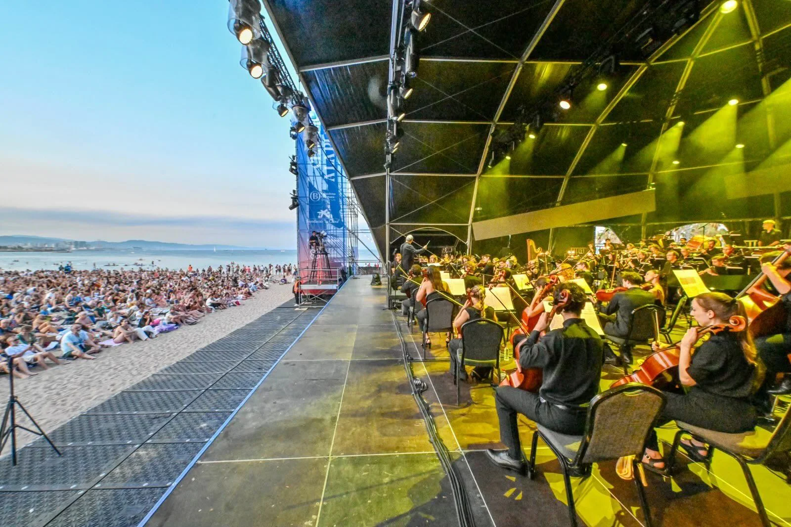 montaje escenario para eventos